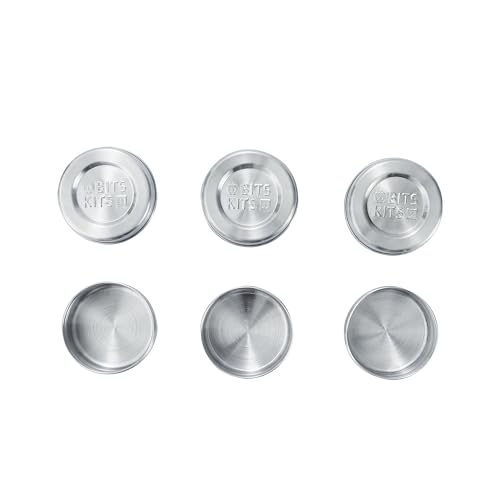 Image of Bits Kits 20804 Stainless Steel, Condiment Containers, Metallic