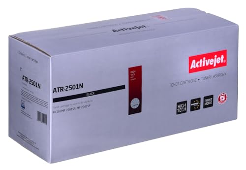 Activejet ATR-2501N Toner de Rechange pour imprimante Ricoh 841769 841991 842009 ; Supreme ; 9000 Pages ; Noir