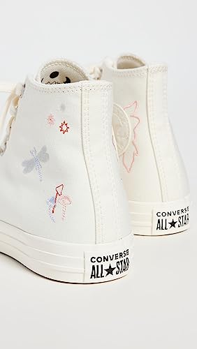 Converse Women's Chuck Taylor All Star Sneakers, Egret/Egret/PaleAmethyst, Off White3