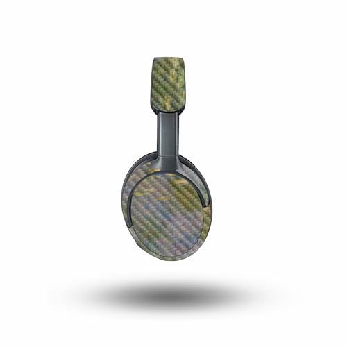 Image of MightySkins Carbon Fiber Skin Compatible with Bose QuietComfort Ultra - Water Lilies | Protective, Durable Textured Carbon Fiber Finish | Easy to Apply