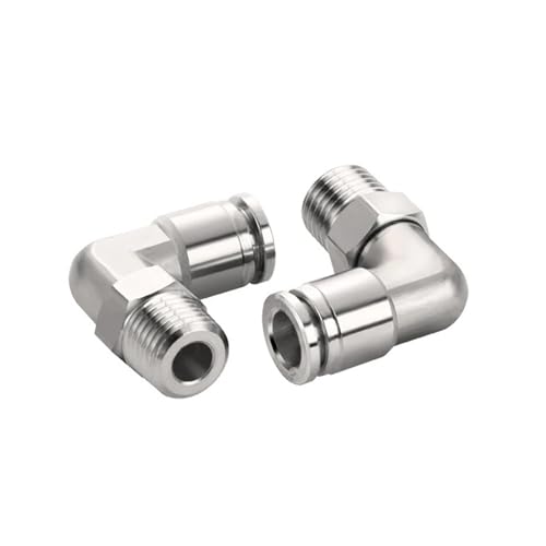 Conector neumático de acero inoxidable 304 PLF de 8mm alta resistencia 3