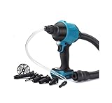 GUYSGNX Radialventilator, 8 Stück 1000 W 45000 U/min Akku-Staubgebläse, Inflator-Vakuumfunktion, Multifunktions-Spielzeuggebläse for 18-V-Akku