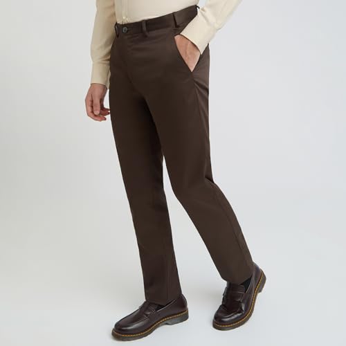 Image of Park Avenue Super Slim Fit Medium Grey Trouser for Men