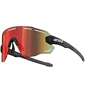 RT100 RIDE YOUR WAY Professional wrap around Frameless Cycling Sunglasses for Men and Women