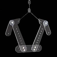 Transparent Mannequin Hangers Used for Clothing Photography Acrylic Material Clothes Rack with Foam Protection Pants Hangers Adjustable Size for Children, Women or Men(Children)