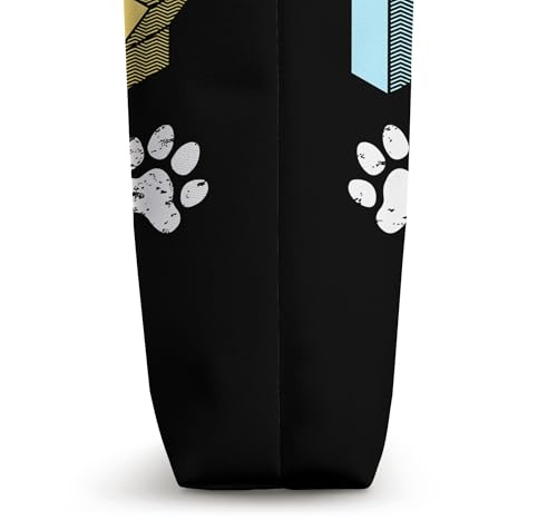 Bolso tote personalizado para amantes de los perros con nombre Toby miniatura 3