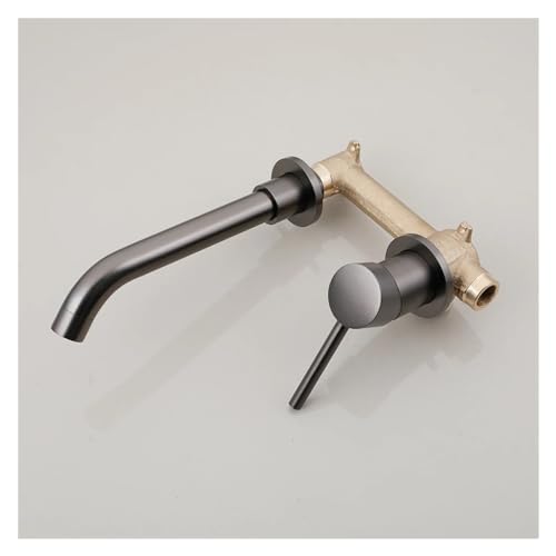 Grifo de lavabo monomando empotrado para regular temperatura con comodidad 8