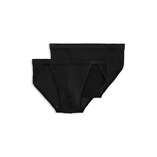 Jockey Men's Underwear Men's Elance Microfiber String Bikini - 2 Pack