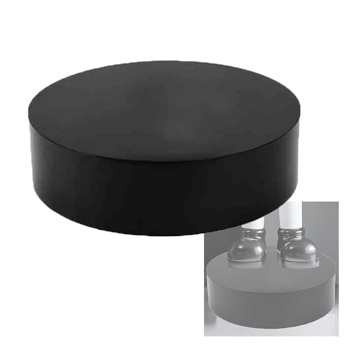 Socle cylindrique rond et support d'exposition polyvalent pour vitrine