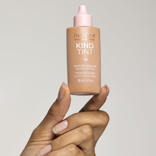 Image of Pacifica Tinted Moisturizer - Kind Tint Serum, Lightweight Hydrating Foundation with Vegan Collagen & Hyaluronic Acid for Dewy Glow, Buildable Coverage, Vegan, 1 fl oz (Shade 17)