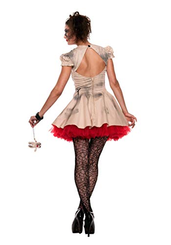 Seeing Red Voodoo Doll Halloween Costume With 6" Tall Stuffed Voodoo Doll Accessory, Womens Plus Size (1X) #TOP4