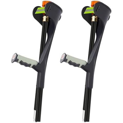 BQKOZFIN Adjustable Folding Forearm Crutches Cover