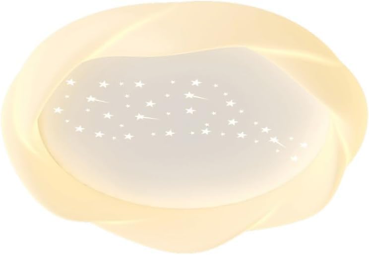 Plafonnier LED vagues 40cm pour chambre et salon design chic