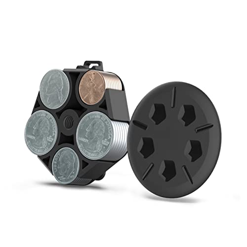 Estuche portátil para almacenamiento de monedas HOMSFOU miniatura 6