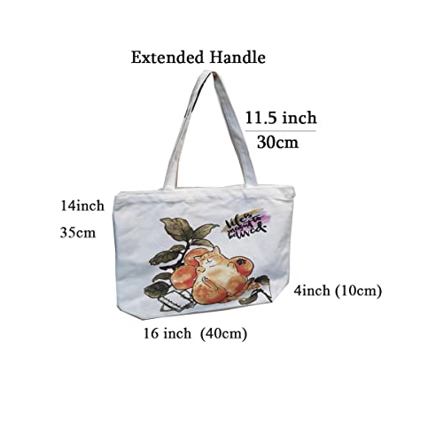 Flamingo Canvas Bag Shopping Canvas Bag Women's Casual Bag Tote Bag Reusable Grocery bag2