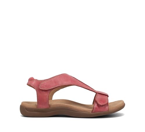 Image of Taos The Show Premium Leather Women's Sandal - Experience Everyday Style, Comfort, Arch Support, Cooling Gel Padding and an Adjustable Fit for Exceptional Walking Comfort