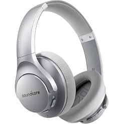Soundcore Anker Life Q20 Hybrid Active Noise Cancelling Headphones, Wireless Over Ear Bluetooth Headphones, 60H Playtime, Hi-Res Audio, Deep Bass, Memory Foam Ear Cups, Travel, Office, Micro Charging - Les Beatles, Paul McCartney, John Lennon, RIngo Starr, George Harrison