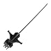 Lixada Canoa Kayak Barco Cola Kayak Timón Dirección Pedal Control Sistema de...