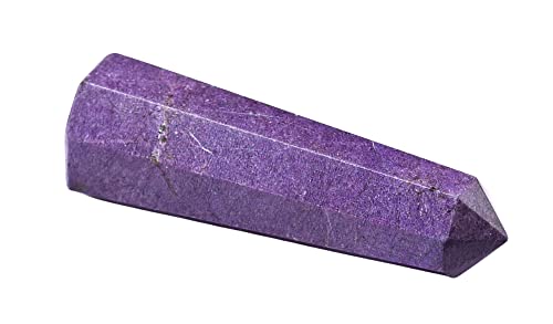 Image of Amazing Gemstone Stichtite Crystal Towers - Natural Healing Crystal Point Obelisk for Reiki Healing and Crystal Grid (2 inch to 3 inch Inch)