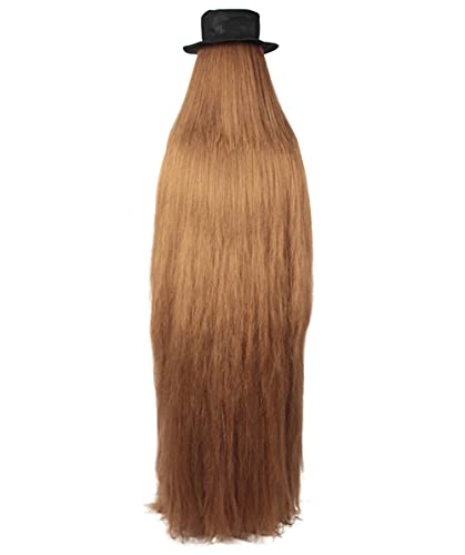 Hpo Premium Adult Unisex Cousin It Dapper Creature Wig & Costume Collection, Multiple Color Options, Perfect For Your Next Halloween Or Cosplay Event! #TOP3