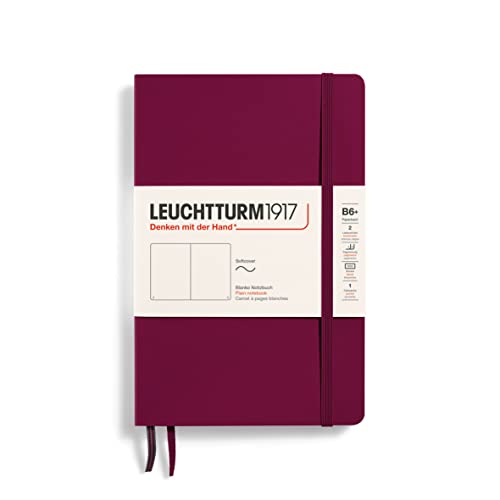 Carnet de notes B6+ LEUCHTTURM1917 souple uni pour vos voyages