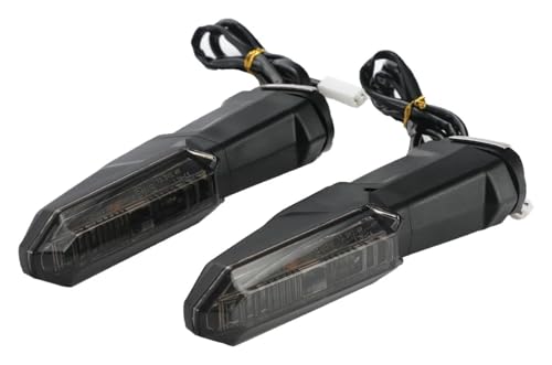 Clignotants moto clignotants phare témoin lampe fumé pour 1000 et 650 abs