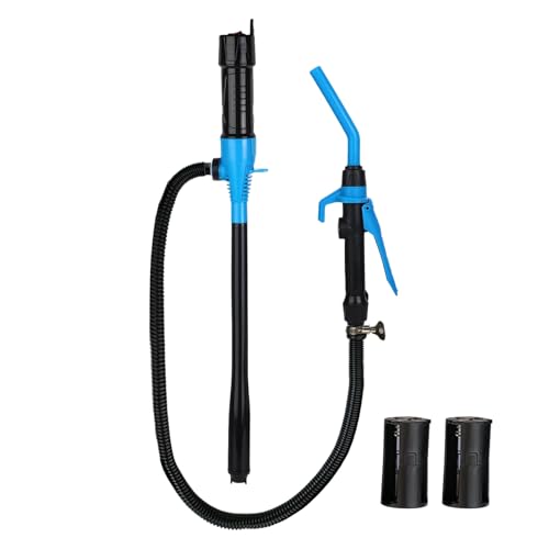 Rrlihjgu Bomba de extracción de aceite, cambio de aceite, bomba elevadora de succión, herramientas manuales sin fugas y portátiles para sifón y transferencia de líquido manual para automóviles