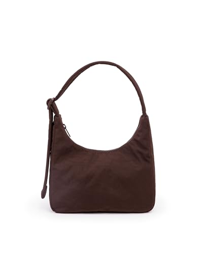 BAGGU Mini Nylon Shoulder Bag - Coffee