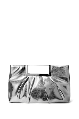 Image of CARIEDO Evening Clutch Bag Bright Color PU Leather Formal Handbag Suitable for Wedding Prom Black Tie Events