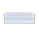 Lifegard Aquatics Bookshelf Aquarium – 22 Gallon Clear Glass Fish Tank with 8mm Thick Glass – for Freshwater/Marine, Leak-Proof...