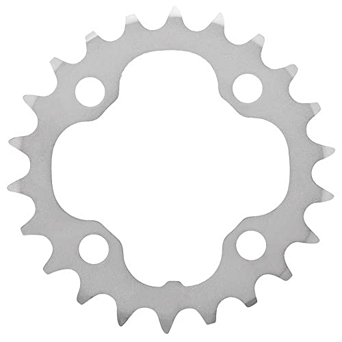 SHIMANO 4524667222026, 'M530/510 MTB DEORE 3x9S Chainring x 22 Teeth Silver Unisex Adulto, Standard, Sconosciuto