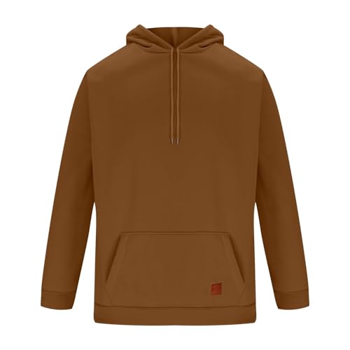 Hoodies for Men Long Sleeve Oversized Hooded Sweatshirt Lightweight Loose Fit Pullover 2025 Fall Winter Clothing3