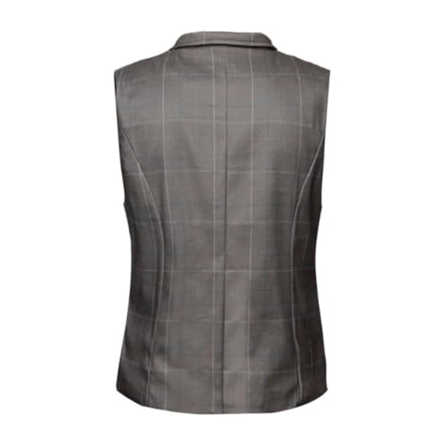 Gilet en tweed à chevrons pour homme style smoking chic