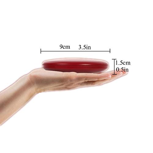 Espejo de Maquillaje Pequeño portátil con luz LED miniatura 2