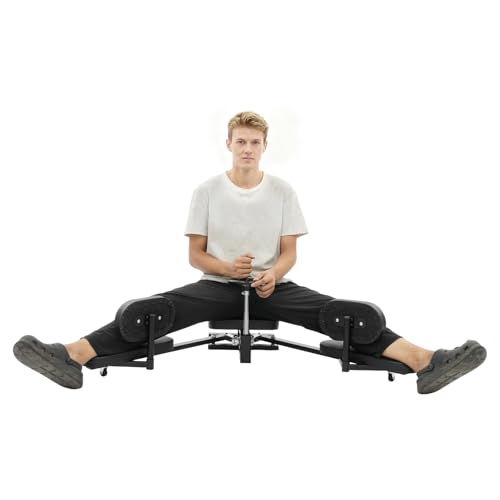 BeinverläNgerungs und Beincurl Maschine,Beinstrecker Cross Horse Dehntrainer für FlexibilitäT, Heimtraining und Gym Mit Stahl, Komfortables Sitzkissen, Geeignet für Tanz und Gymnastik 100Kg KapazitäT