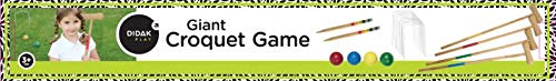 Preisvergleich Produktbild Didak Play 13401088 Krocket-Spiele