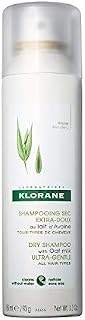 Klorane Dry Shampoo with Oat Milk, Ultra-Gentle, All Hair Types, No White Residue