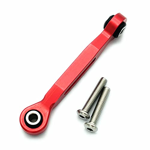 Aluminum Servo Steering Linkage Tie Rod 46MM Red for Traxxas 1/5 XMAXX 7747 1/10 MAXX 8947