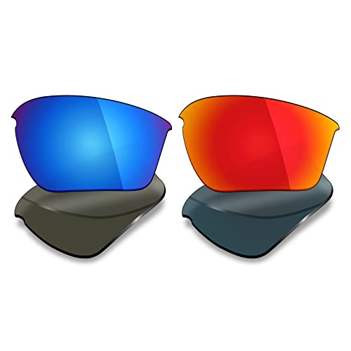 Image of Mryok 2 Pair Polarized Replacement Lenses for Oakley Half Jacket 2.0 XL Sunglass - Options