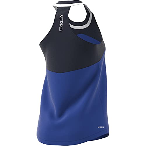 Adidas Women's Club Tennis Tank Top, Bold Blue/Ink/White, Small #TOP4