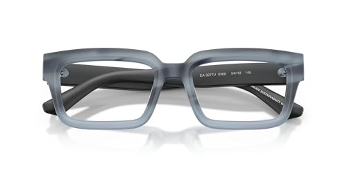 Image of Emporio Armani mens Ea3277u Universal Fit Rectangular Prescription Eyewear Frames