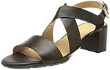 Transpirable Geox D MARYKARMEN Mid San, Sandalia. Mujer, Negro, 38 EU
