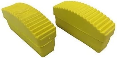 PACK OF 4 - REPLACEMENT LADDER / STEP LADDER FEET 84mm x 22mm