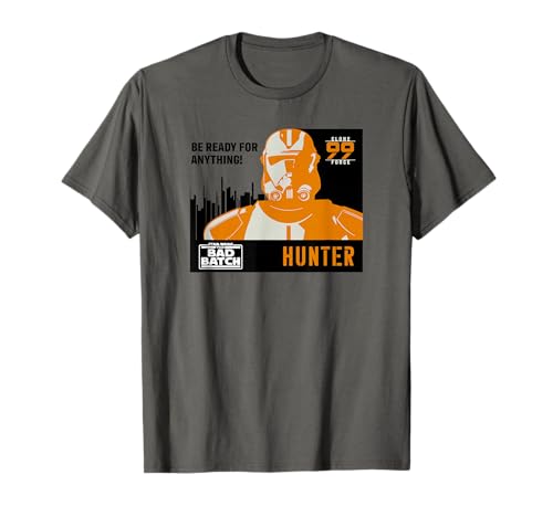 T-shirt Star Wars The Bad Batch pour fan du Clone Force Hunter