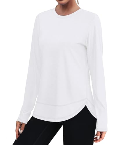 Image of XIEERDUO Women's Workout Tops Long Sleeve Shirts Sun Protection UPF 50+ Quick Dry Shirts for Hiking Running S-3XL