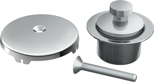 PROFLO PFWO50 Waste and Overflow Lift and Turn Trim Kit - Brushed Nickel