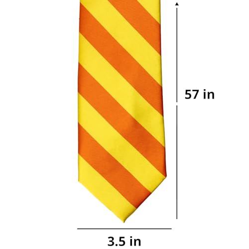 Image of tiemart Men's Striped Tie Standard Length