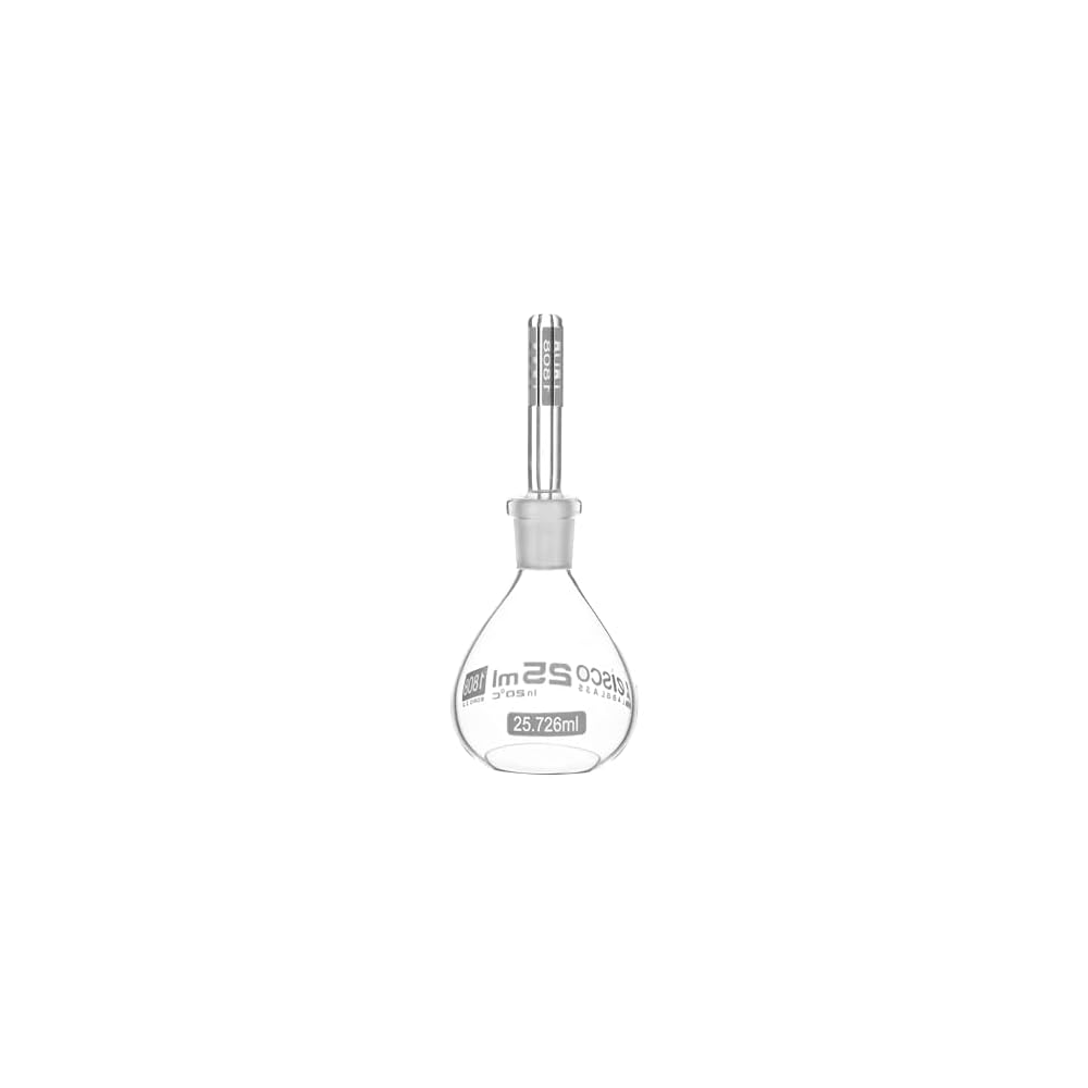 EISCO Pycnometer, Calibrated, 25mL - Specific Maroc | Ubuy