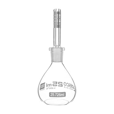 EISCO Pycnometer, Calibrated, 25mL - Specific Maroc | Ubuy