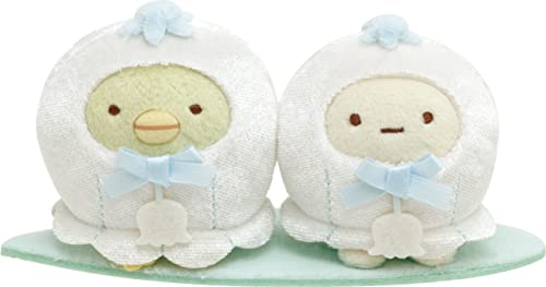 Sumikko Gurashi Mini Plushie Pair - Penguin? & Tapioca as Lilies of the Valley by JP / Alpha